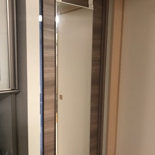 お渡し予定あり:IKEA GARNES　ドア掛けミラー