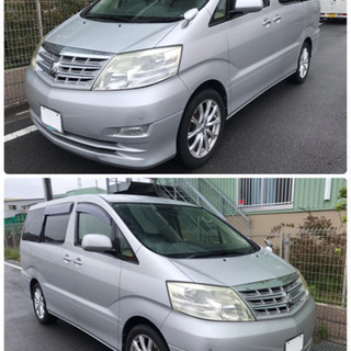 ☆込み込み16万☆アルファードV☆車検2年11月☆ナビ地デジリア...