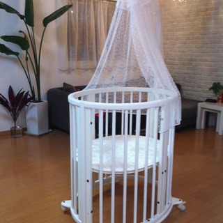 Stokke スリーピー ストッケ ベビーベッド 白 北欧家具 ...