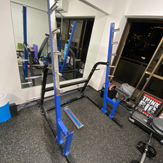 IROTEC （アイロテック） パワースクワットハーフラック】中古