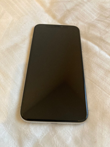 iPhone X silver SIMフリー68GB