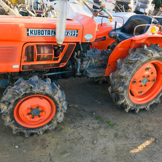 KUBOTAトラクターL1501DT4駆15馬力ロータリー付け