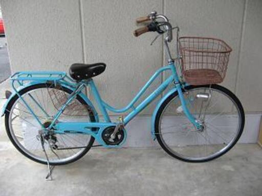 〔中古〕２６インチ（外装６段変速・LEDオートライト付き）