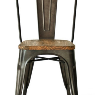 天然無垢のオシャレな男前ダイニングテーブル 脚はアイアン使用の画像