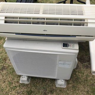 富士通エアコン　引渡し相手決まりました。2006年製　取り外し済