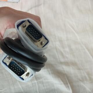 VGA、DVIケーブル約1.5mセットの画像