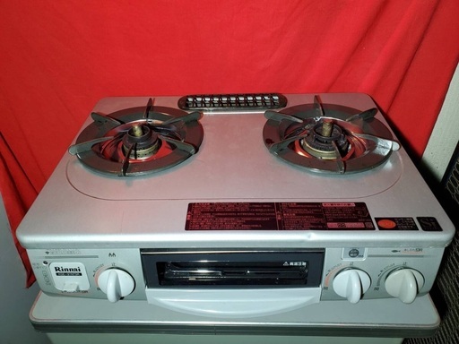 リンナイ ガステーブル ガスコンロ RTS-336WNTS-R 「LPガス用」