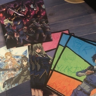 クリアファイル　キャラクター