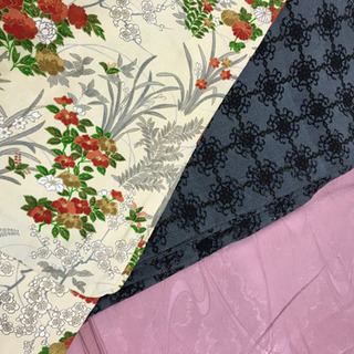 着物　正絹／ウール　6枚セット