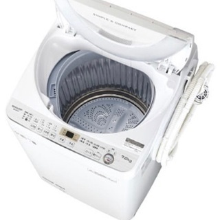 シャープ 洗濯機 4.5kg 縦型 ES-GE45P 2015年製 【中古】（ESG