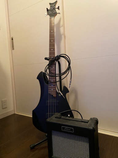 ベース(Killer)　シールド、ストラップ、アンプのセット