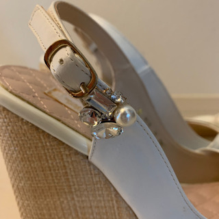 ミシェルマカロン ウェッジサンダルの画像