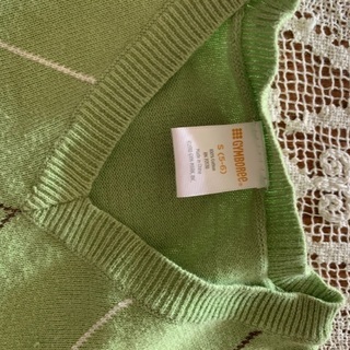 【譲ります】ジンボリー キッズ Vネックセーターの画像