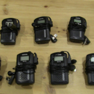 トランシーバー&インカム 7個セット