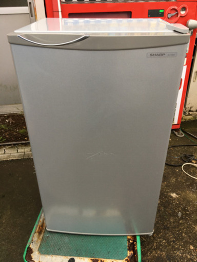 SHARP シャープ　1ドア冷蔵庫　SJ-H8W-S ※2013年製