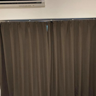 ノーリツテーブルコンゴ都市ガス、LEDシーリングライト(x2)、カーテン、ハンガーラック、タイガー電気ポット3L、ヒーター…セット