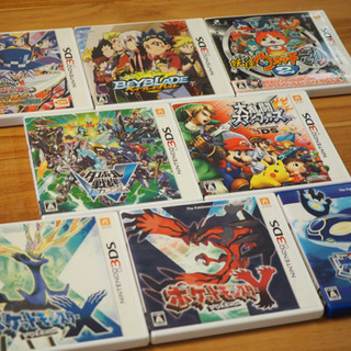 3DSソフト8点+おまけ(決まりました)