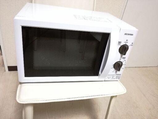 保証期間中の電子レンジ アイリスオーヤマ IMB-T176-5