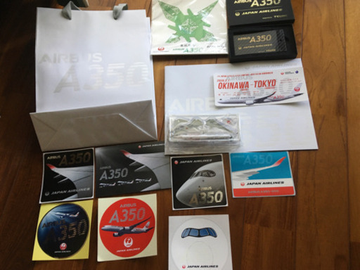 JAL A350 日本航空　エアバス350就航記念品