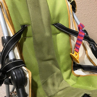 ベビーカーB型　リッチェル　緑色の画像