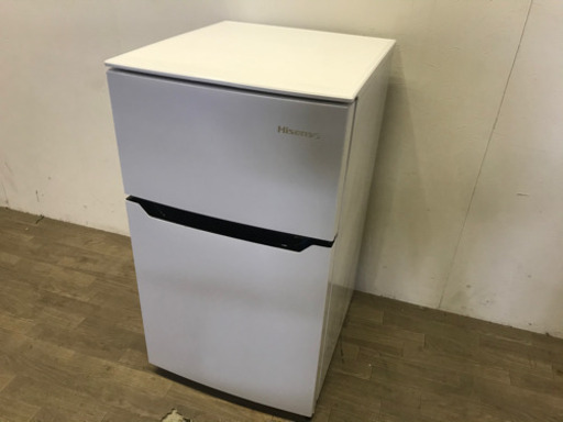 051802☆ハイセンス　小さめ2ドア冷蔵庫　16年製☆