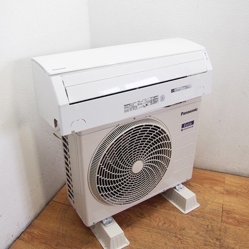 Panasonic Eolia ナノイーX搭載 インバーター冷暖房除湿タイプ ルームエアコン CS-J229C 主に6畳 2019年モデル Jシリーズ クリスタルホワイト (ED01)