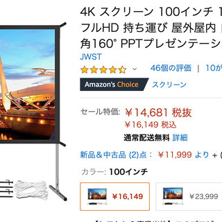 100インチスクリーン