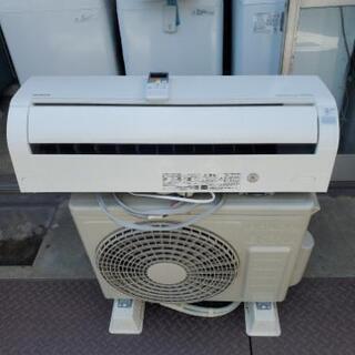 HITACHI 日立 ルームエアコン 白くまくん 8畳用 RAS-D25H(W) 2018年製
