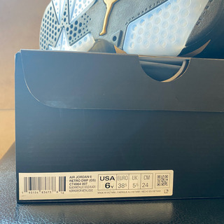 NIKE AIR JORDAN6 RETRO DMP(GS) 24センチの画像