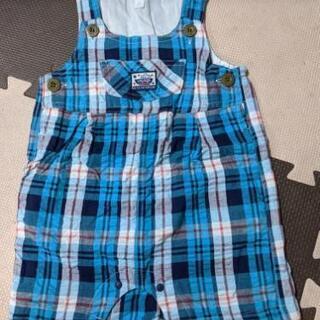 お値下げ中!　未使用！80cm 夏用つなぎ