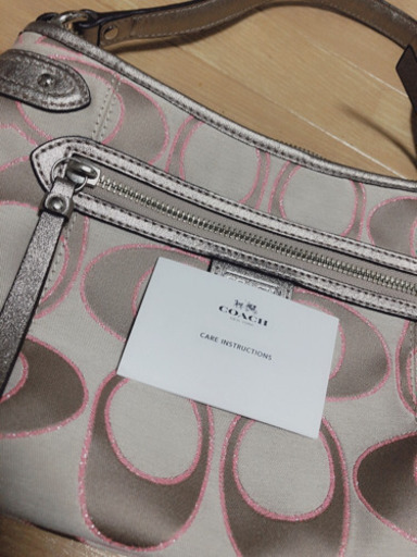 【超美品】春　コーチ　COACH ショルダー　ハンドバッグ