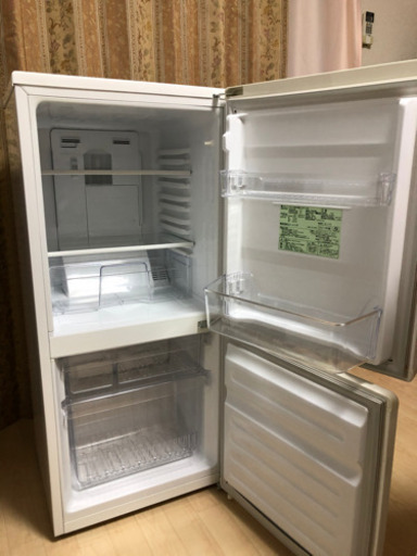 【取り引き中】2ドア冷蔵庫　110Ｌ