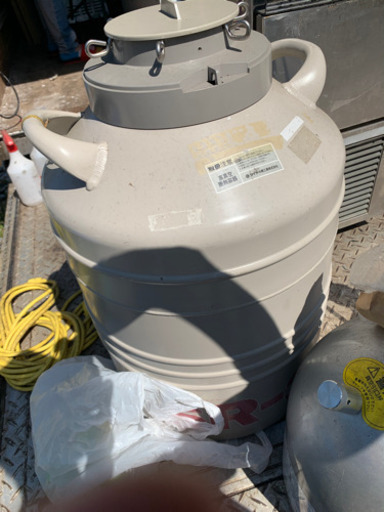 180◎ダイヤ冷機工業 SR-36 液体窒素 保存容器 取説付★3K-111