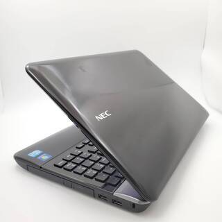NEC Corei5 メモリ4GB HDD750GB ノートパソコン ブラック