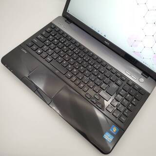NEC Corei5 メモリ4GB HDD750GB ノートパソコン ブラック