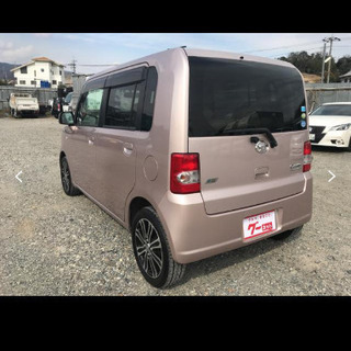 Ｈ23式6万km お洒落なピンク　ダイハツ　ムーヴコンテ　X 検査R2.7月　スマートキー　ナビカメラETC　シートカバーの画像