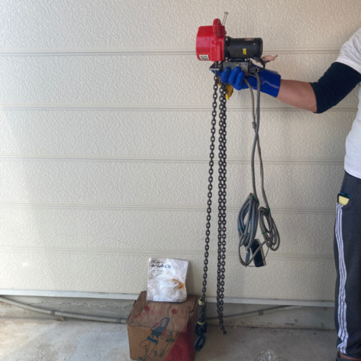 ☆必見☆KAMIUCHIホームホイストKLC-1形　電動　未使用品　軽量　破格値下げ