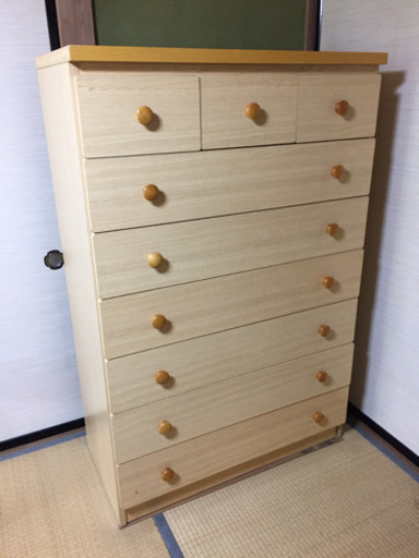 木製整理タンス