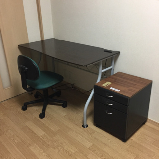 机セット