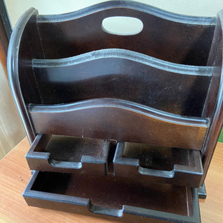 レターラック　木製の画像