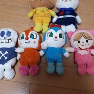 アンパンマンシリーズ、ぬいぐるみ