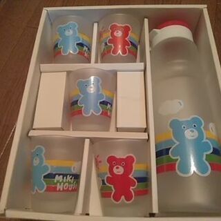 新品ミキハウスグラスセット