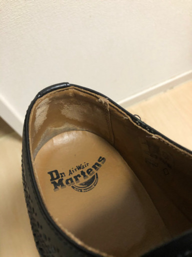 ドクターマーチン　レア　ウィングチップ入り