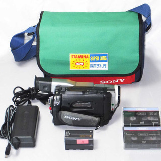 8ミリビデオカメラ　デジタル8　DCR-TRV735の画像