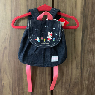 新品タグ付　ミキハウス　ベビーリュックの画像
