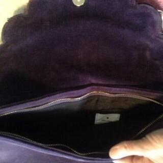 ハンドバッグ（パープルの画像