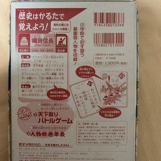 歴史人物かるたの画像