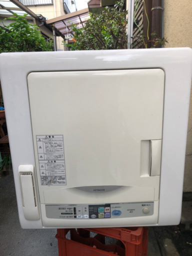 日立衣類乾燥機　DE-N4S6  2001年度製