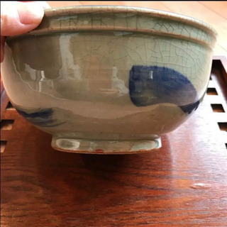 相馬焼 すり鉢 中 一口鉢 柄入り