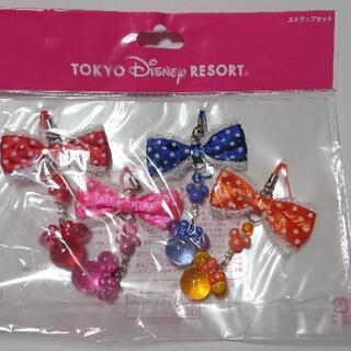 【新品・未使用】ディズニーリゾートストラップ4種